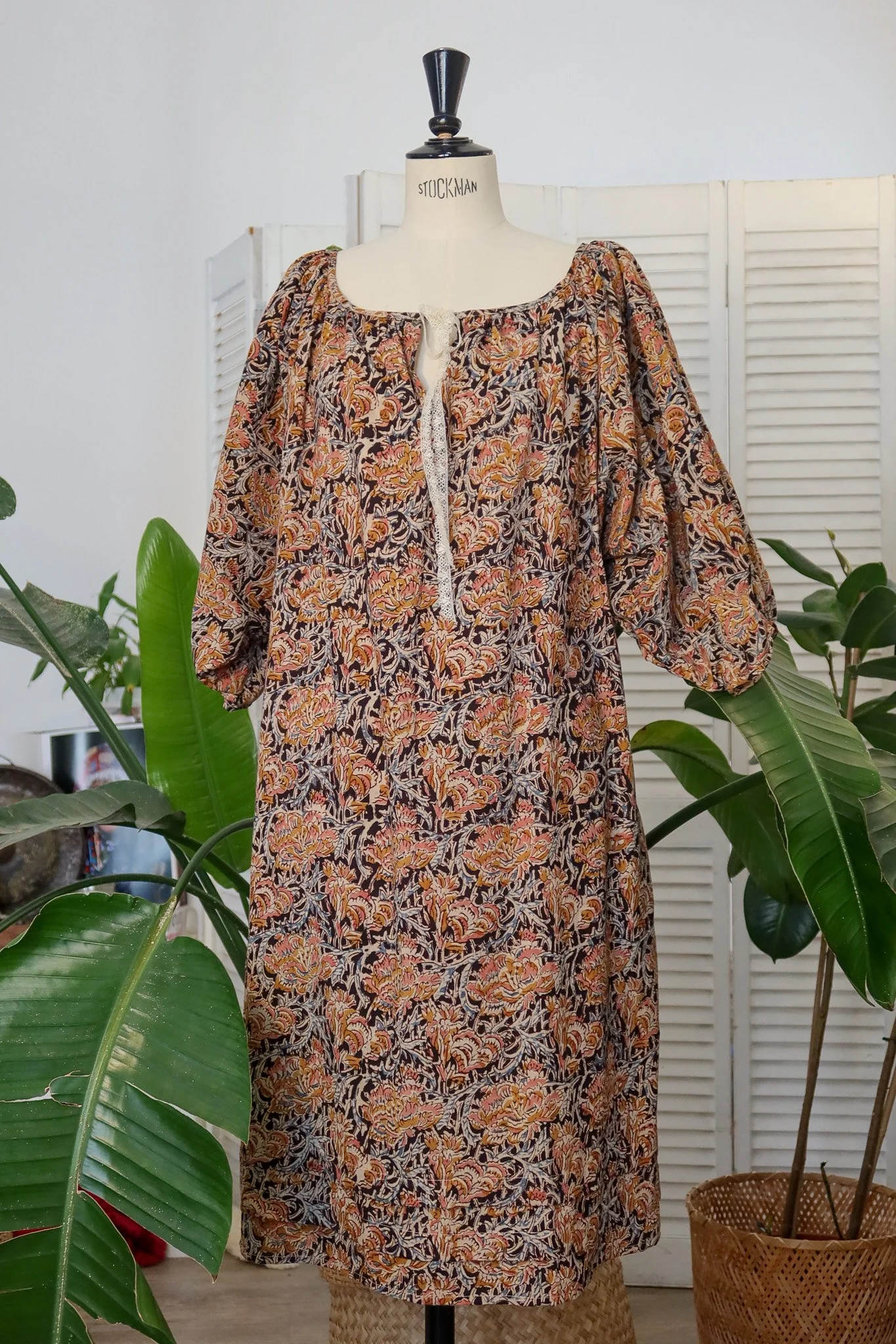 Robe ample Kalamkari