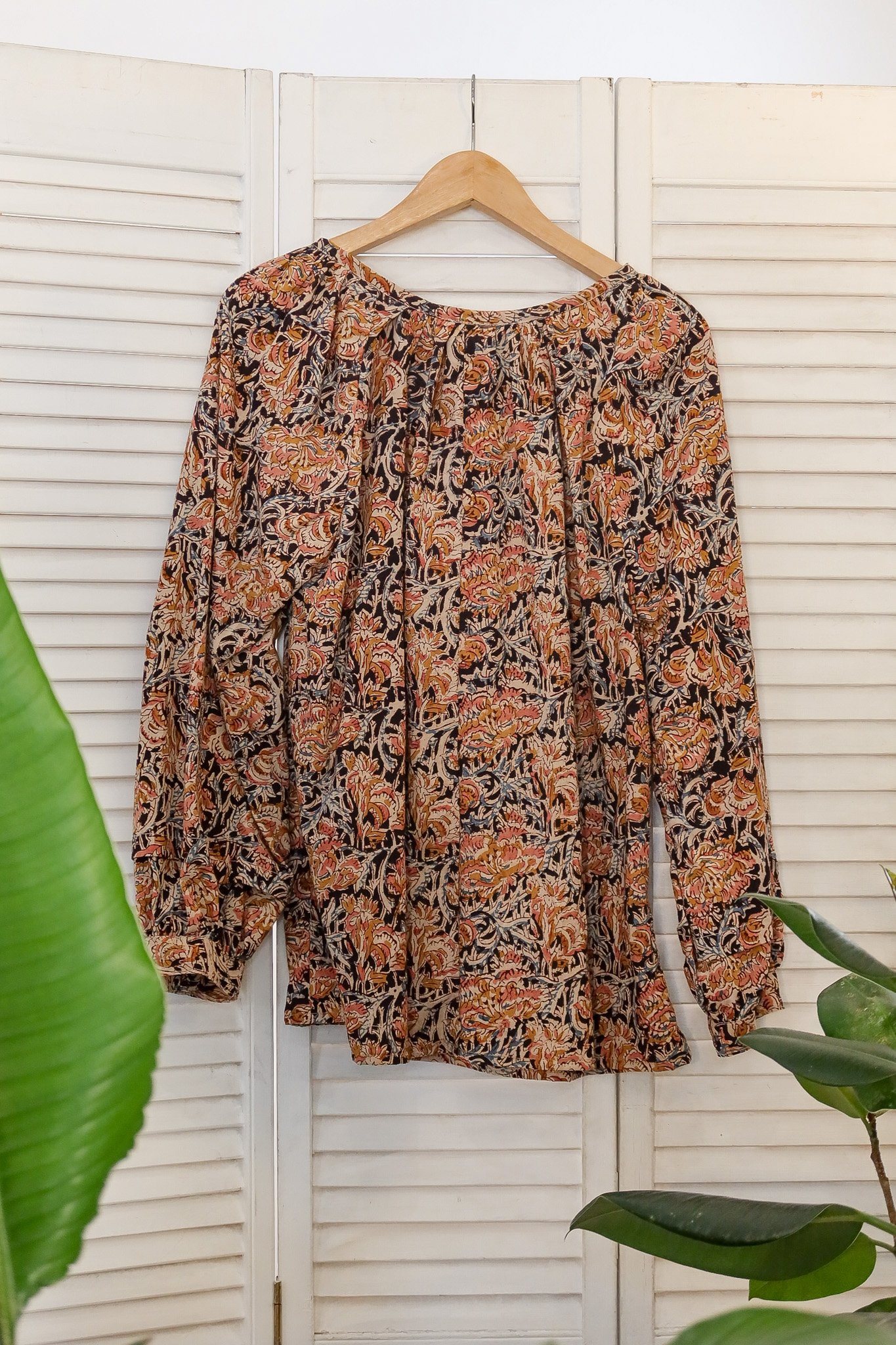 Blouse KALAMKARI Birdsong 3.jpg