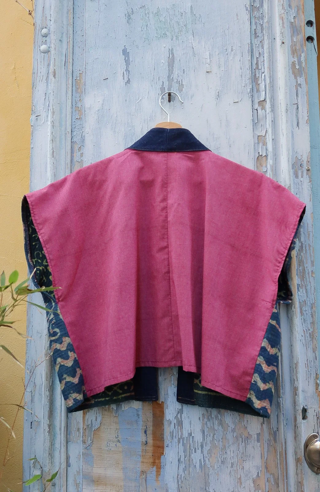 gilet kimono kantha tissu upcyclé indien - Bird Song 4.jpg