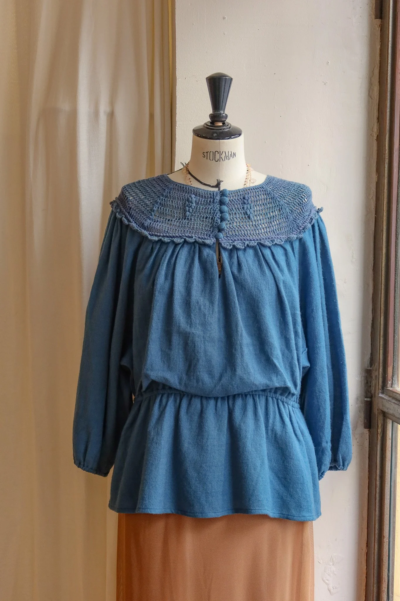 Blouse Bohemia cobalt