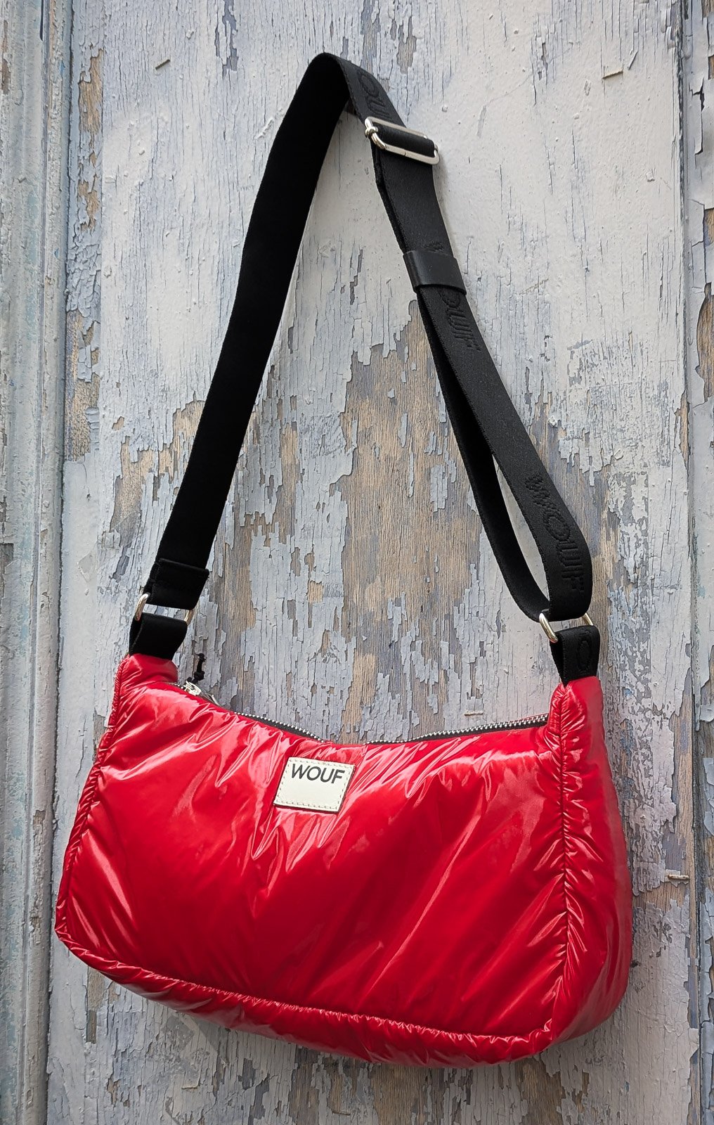 Sac WOUF recyclé rouge - grand format - Bazar du Panier 2.jpg