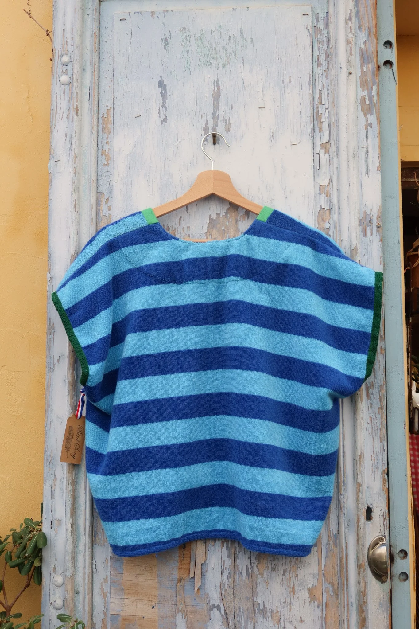 Gilet éponge et galon ancien 100% coton - Birdsong 3.jpg