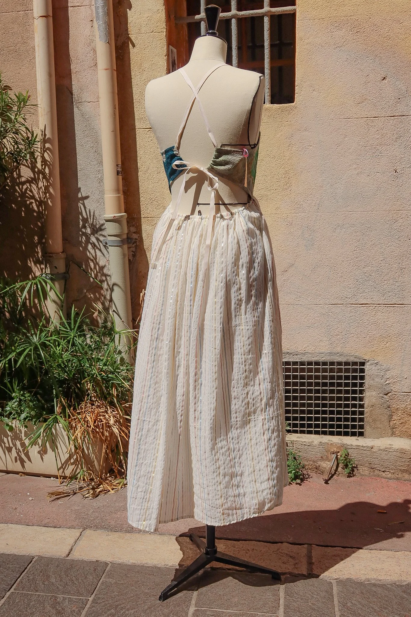 robe Caroline tissu kantha et lurex 3.jpg