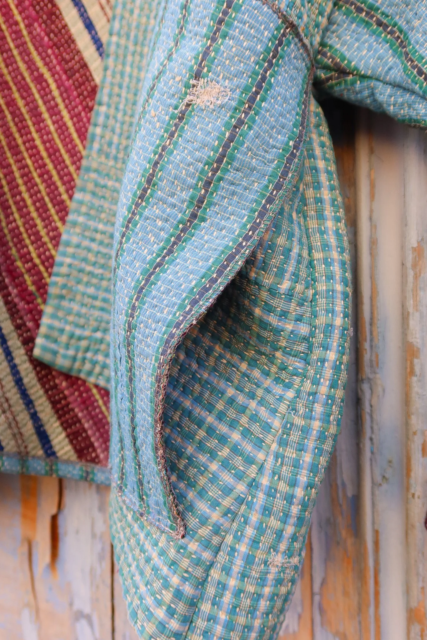 Veste ANNE - Tissu ancien indien - Birdsong 5.jpg