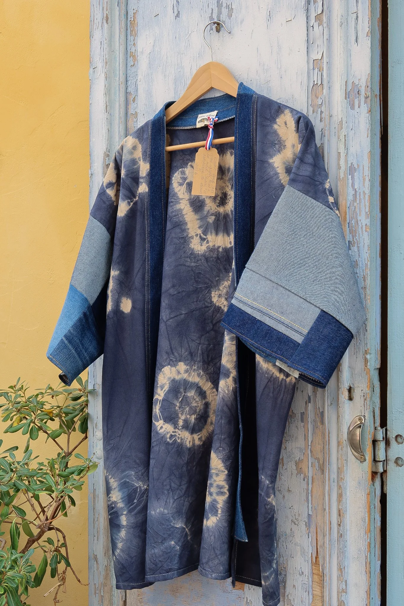 Kimono long UMA Shibori - Birdsong 2.jpg