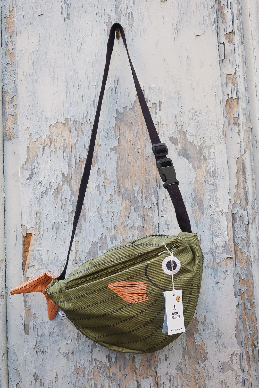 Sacoche bandoulière poisson – Don Fisher