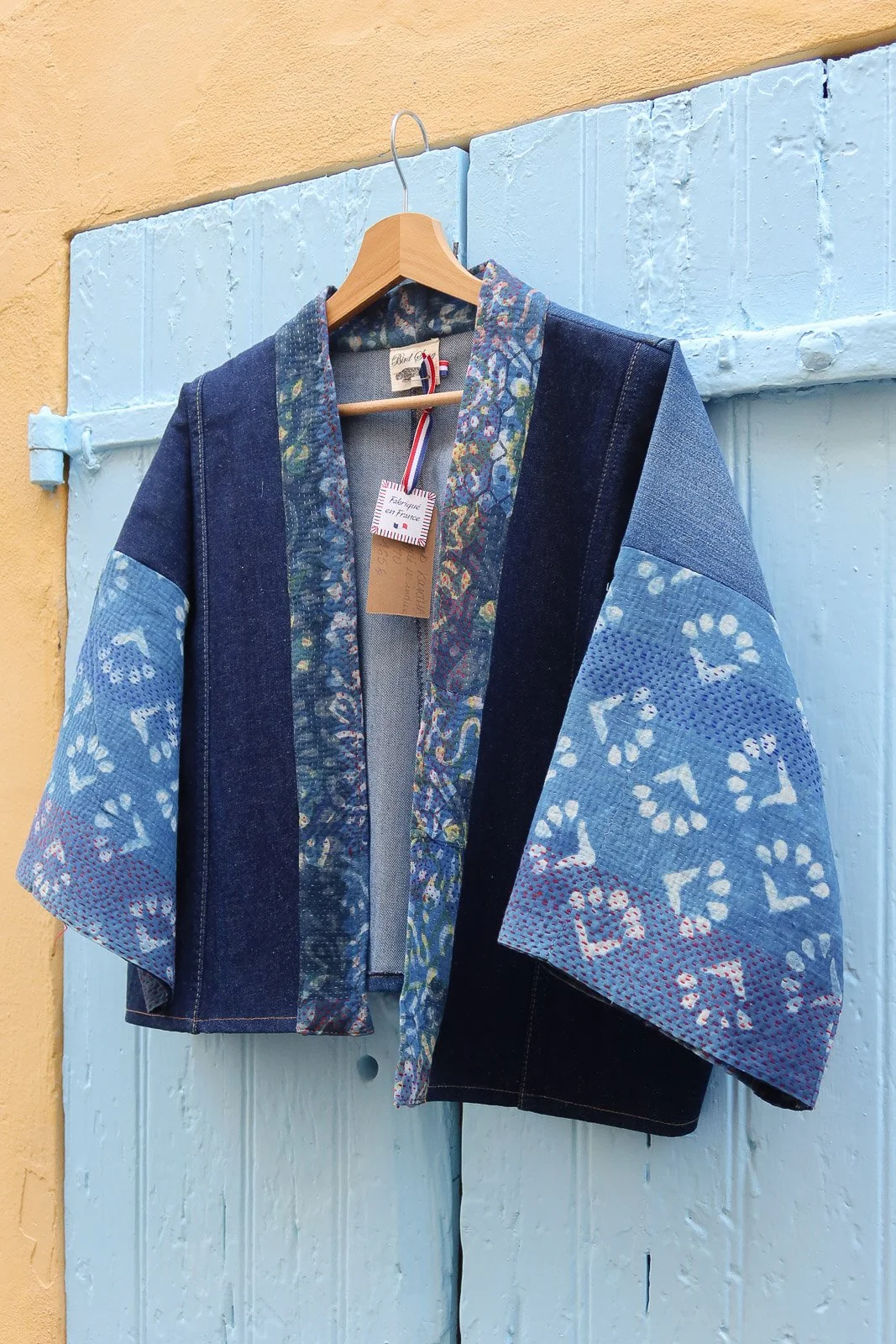 Kimono Kantha denim