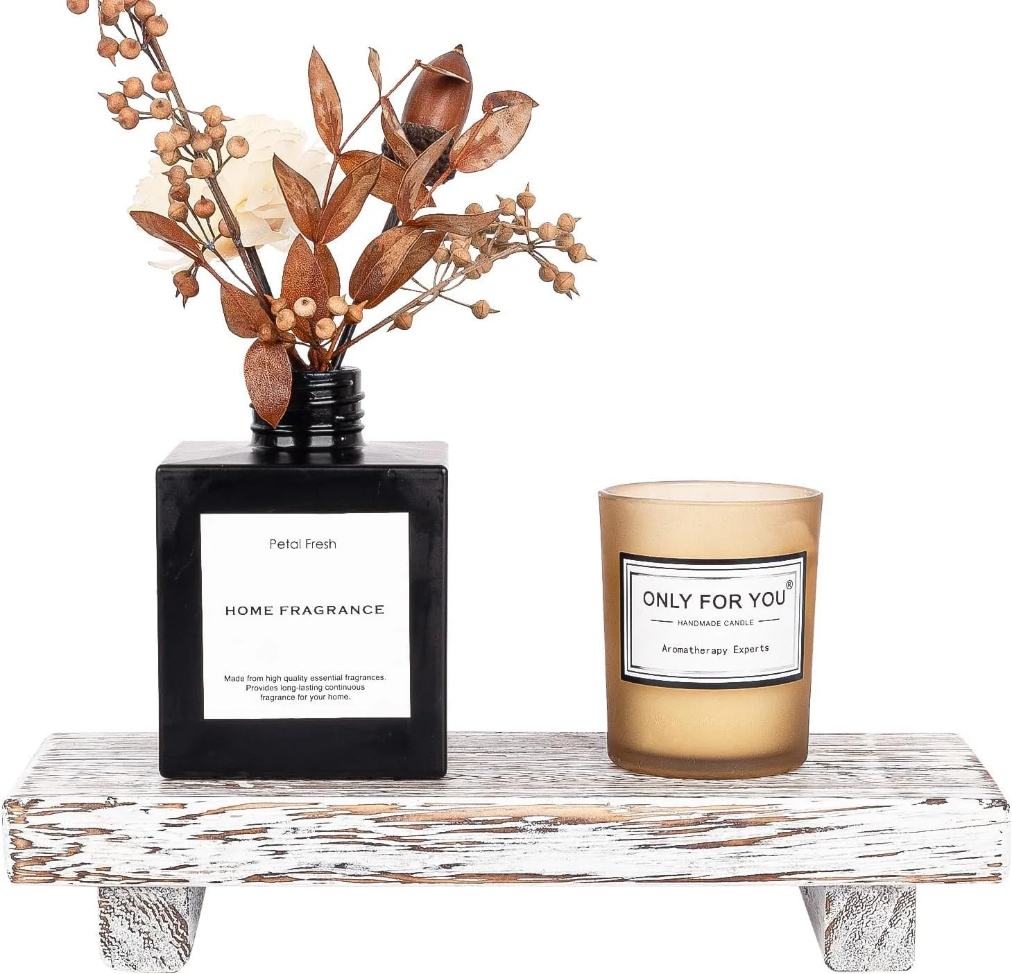 zoocatia Small Wood Tray Pedestal Stand