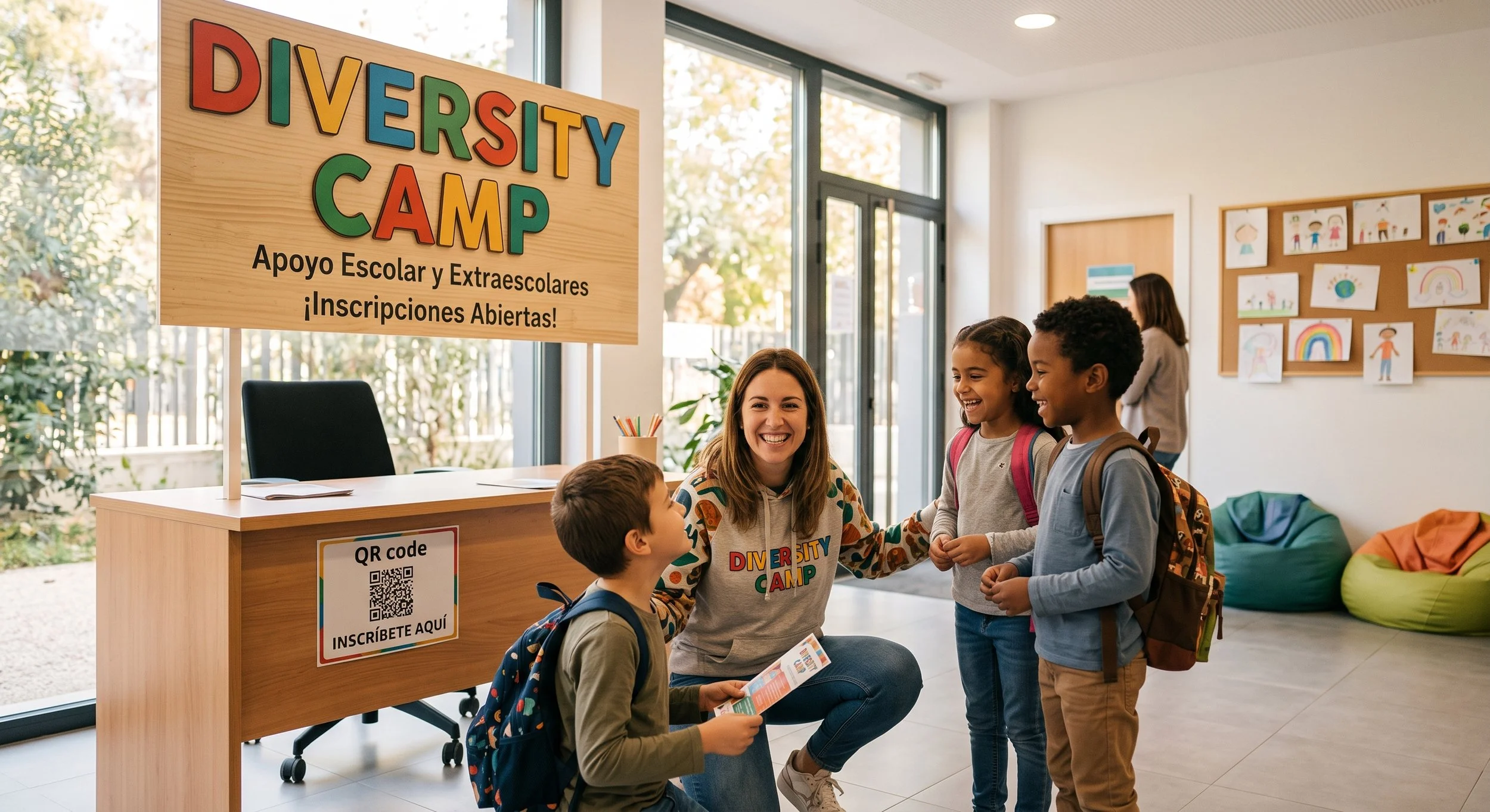 ¡Abrimos inscripciones para el nuevo curso en Diversity Camp! Apoyo escolar y extraescolares a tu medida