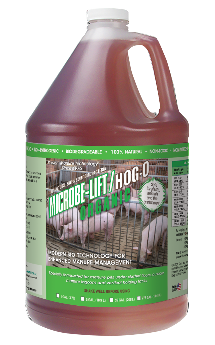 MICROBE-LIFT®/HOG-O – Organic Manure Management 1 Gallon (3.8L)