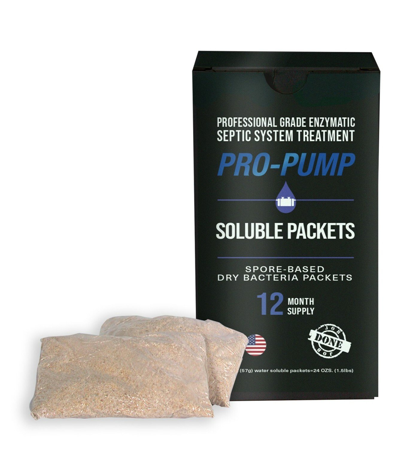 Pro-Pump® Septic Dry Bacteria (12 Pack)