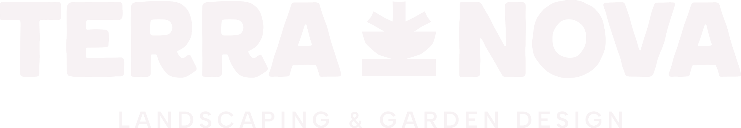 Tera Nova Landscaping & Garden Design logo in black and white.