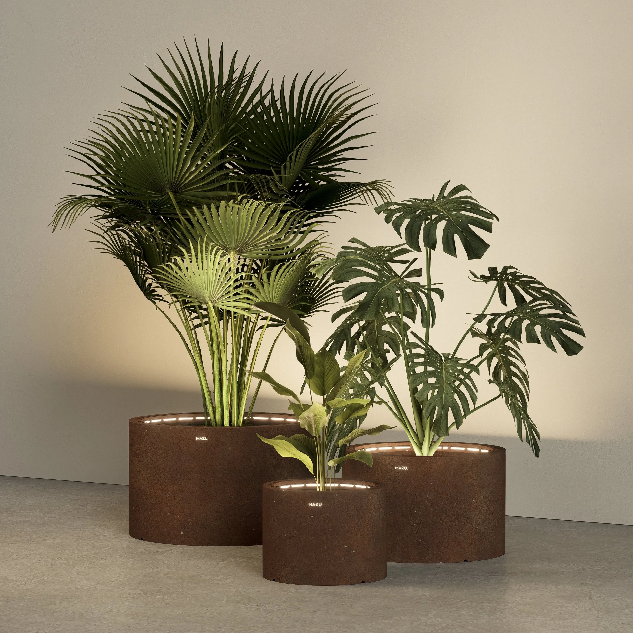 TANK Illuminated Planter | MAZU Planters