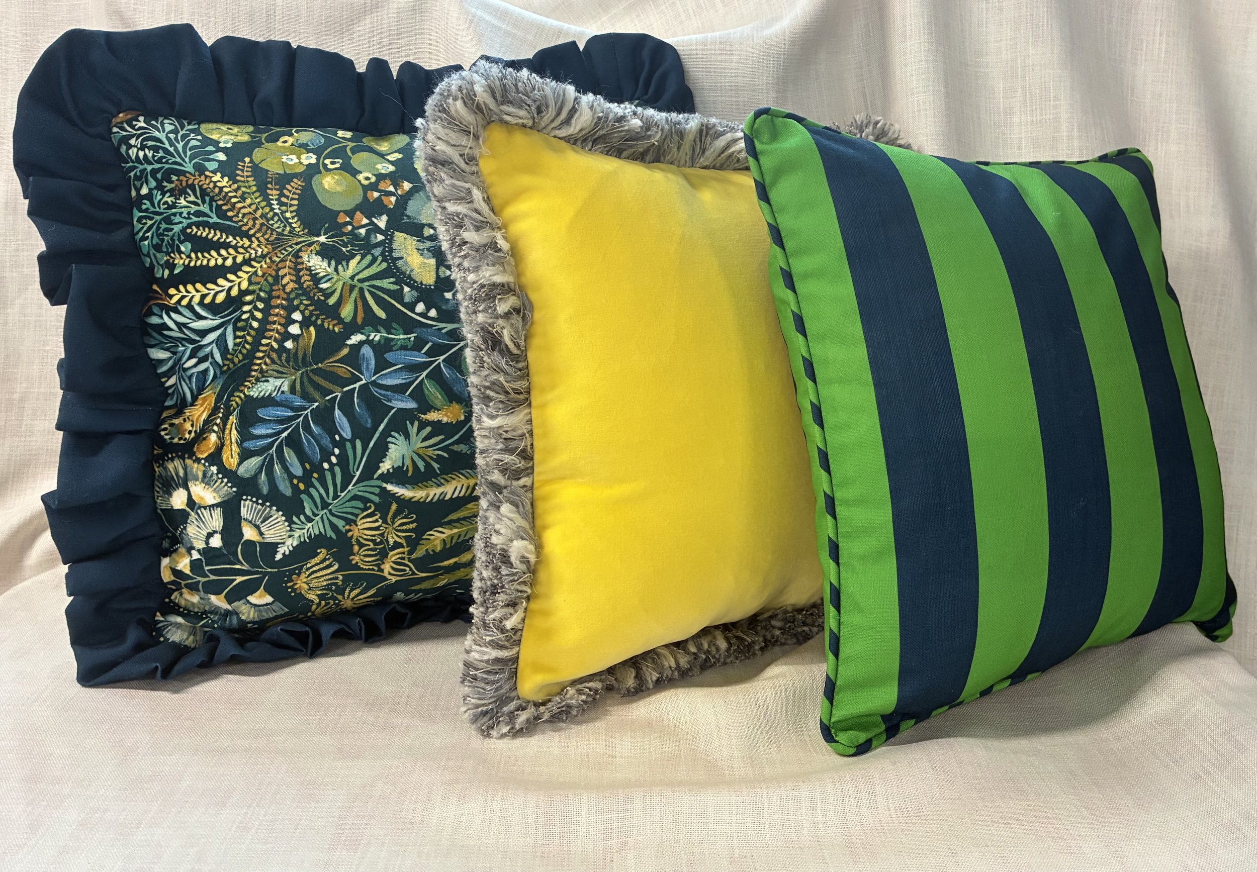 Traditional Hand-Stuffed Cushion