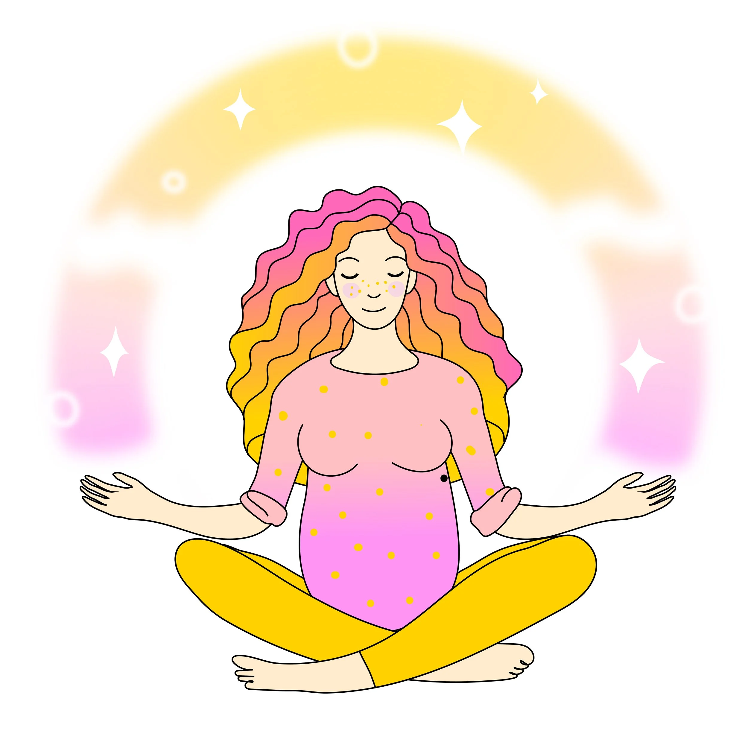 Gerlinds Regenbogen-Meditation zur Geburtsvorbereitung