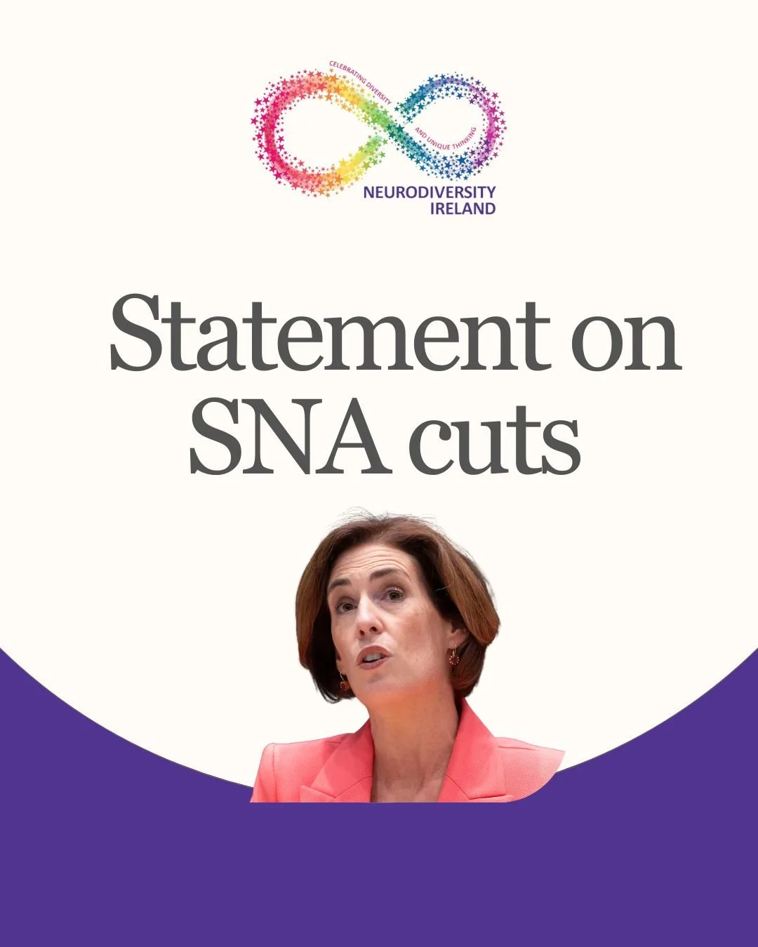 SNAs are very often the reason why children can attend school and very often, the lack of access to SNA support means a child cannot attend school fully or at all. 

To cut SNA roles in school is cruel and unfair, not just to the children affected, b