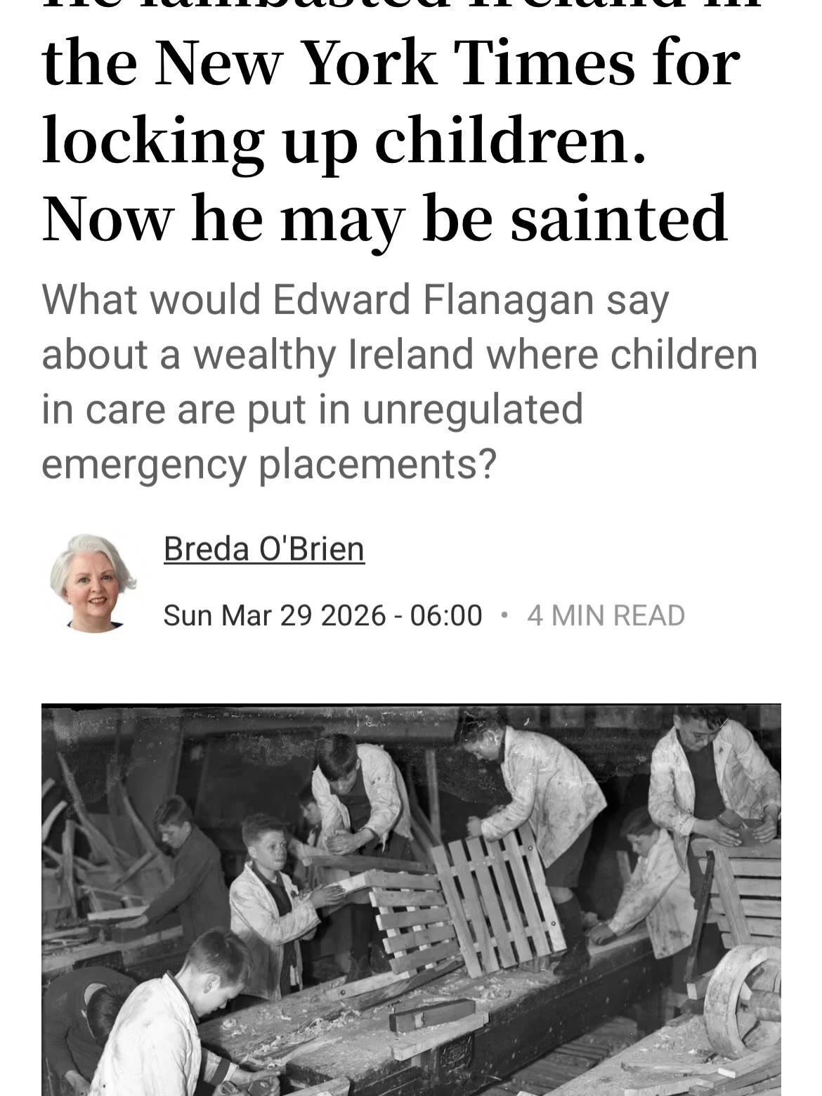 Flanagan believed that through kindness (unconditional positive regard) and being given responsibility (aka autonomy), any child could thrive. The boys&rsquo; town was run by the boys themselves (aka child led). 

The theory for supporting children h