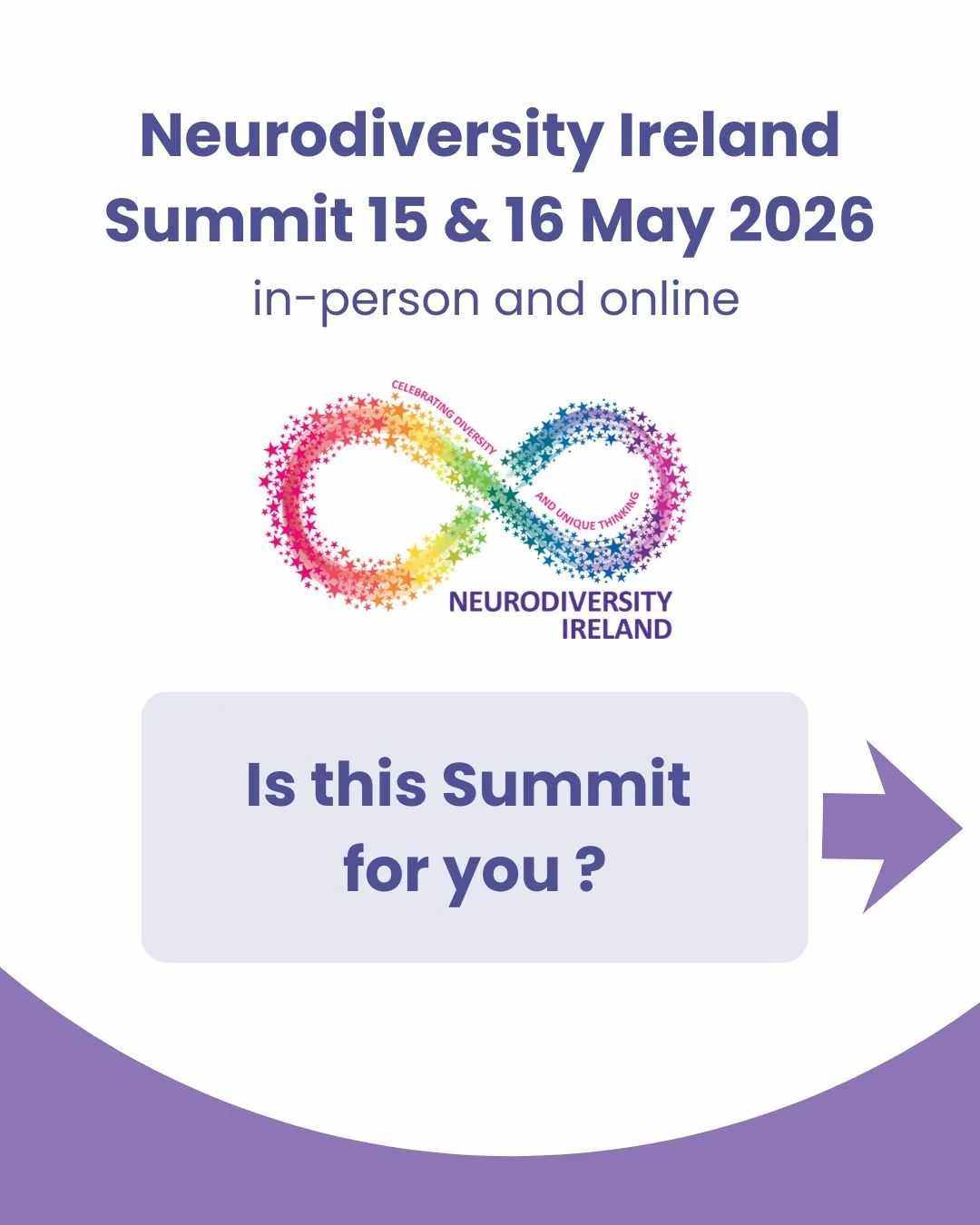Who is our Summit for? 

Everyone! 

Our Summit is about supporting neurodivergent children in a holistic way, across all environments and ensuring everyone is on the same page!

We welcome everyone, to come and learn more about supporting children, 