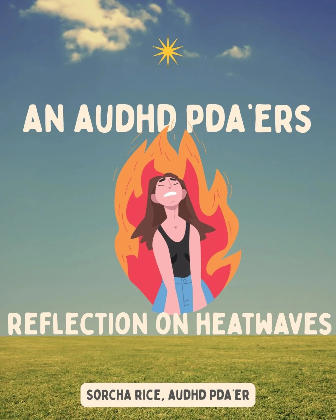 I think a lot of people see weather as &ldquo;just weather,&rdquo; but for my nervous system it changes everything.

Temperature affects how my clothes feel, how I sleep, how I regulate, how much energy I use coping, and even how aware I am of my own