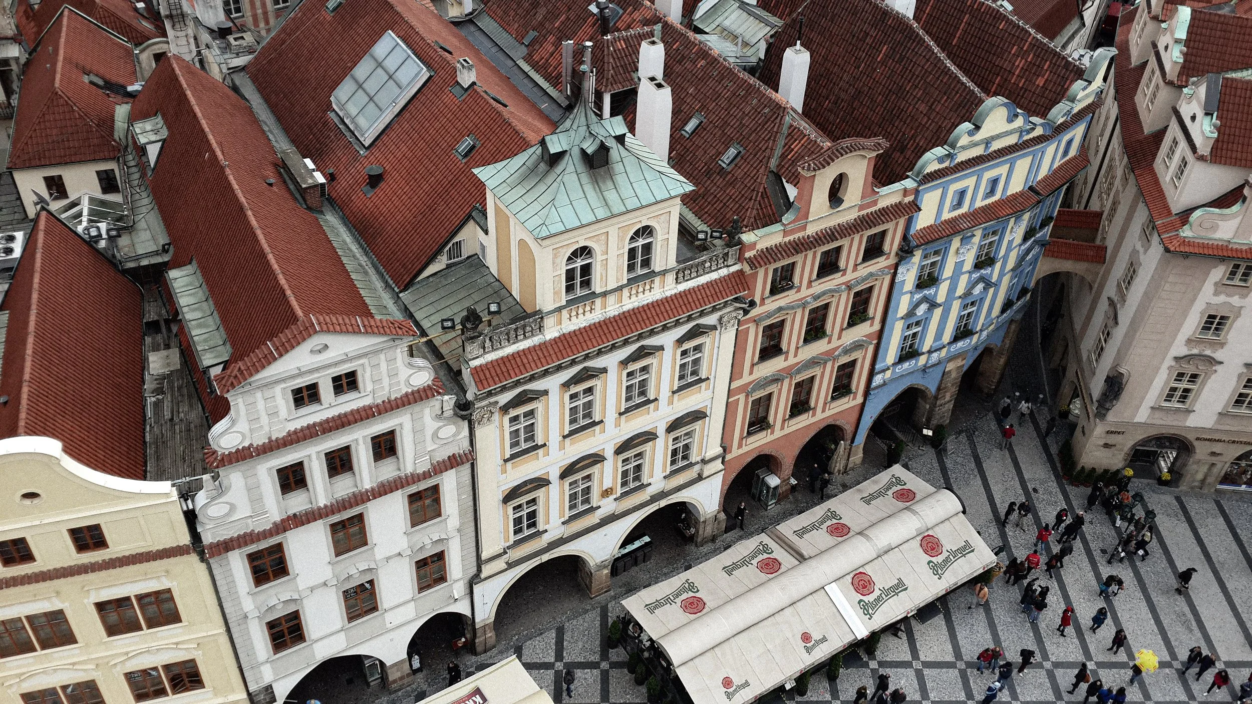 . oil pastel on street .