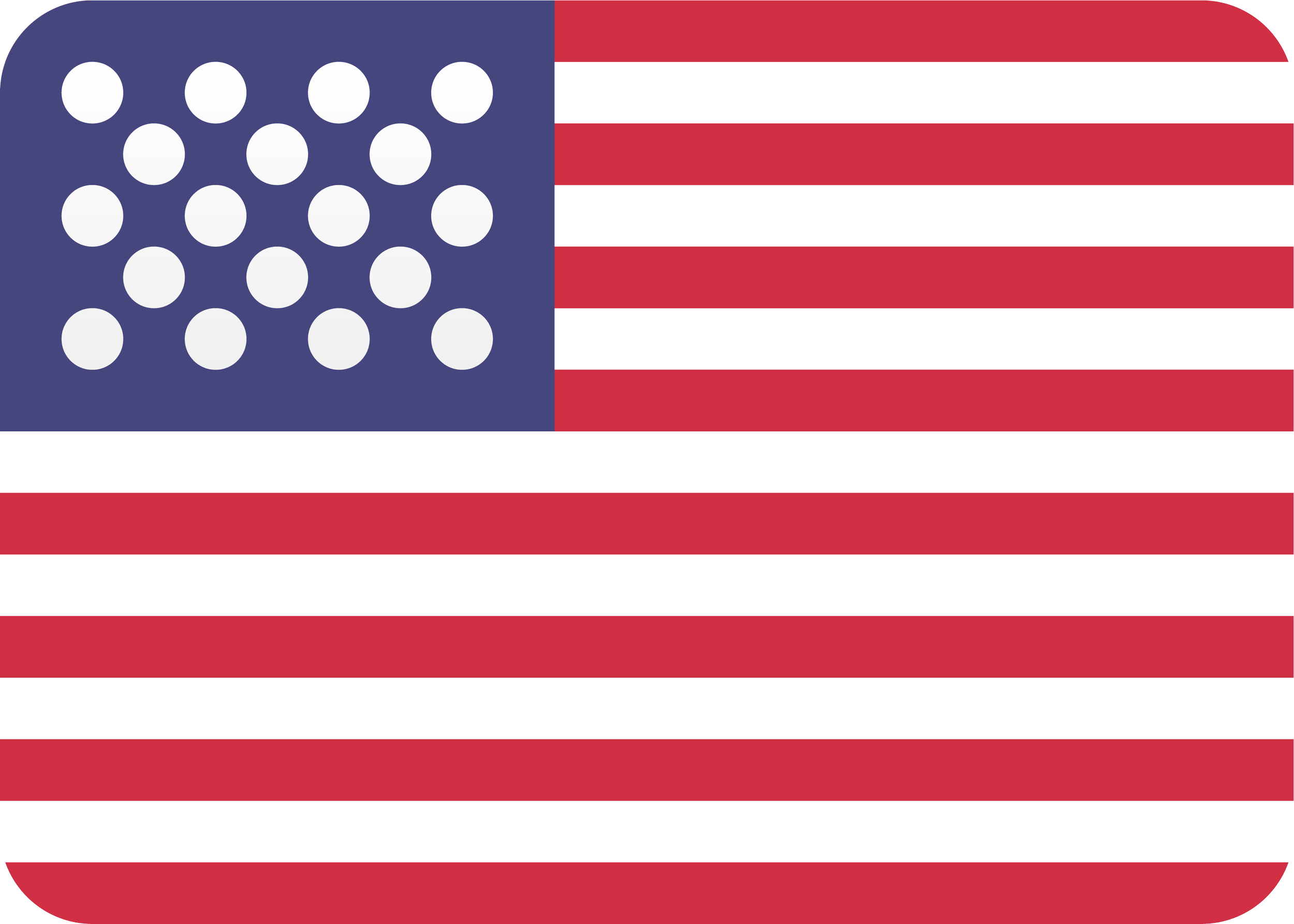 Bandera de USA en miniatura