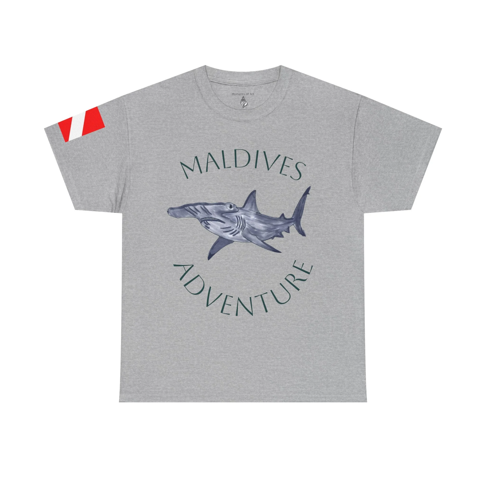 Shark Ocean Tee — Vintage Underwater Reef Graphic T-Shirt