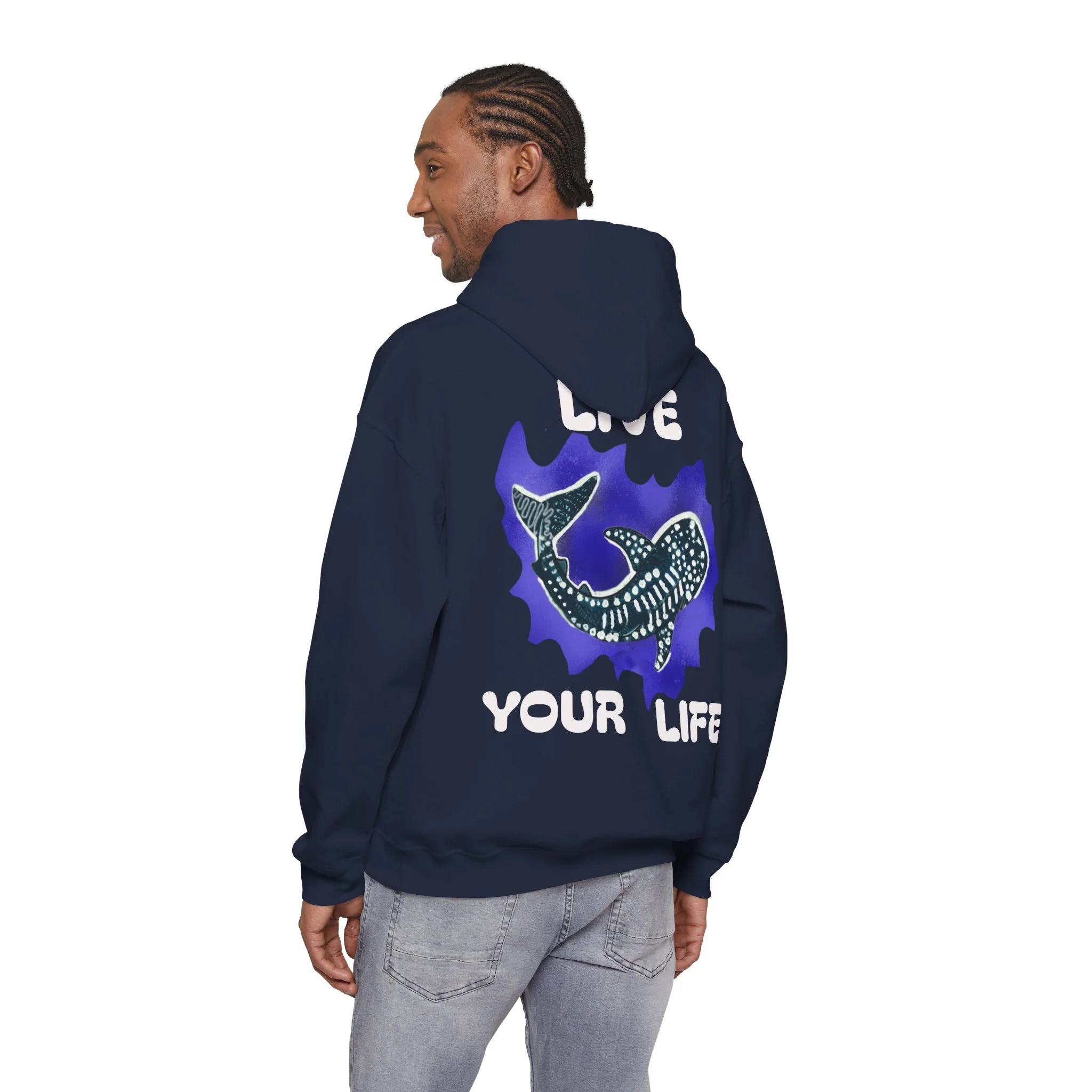 Whale Shark Hoodie — Oceanic Whaleshark Art Sweatshirt