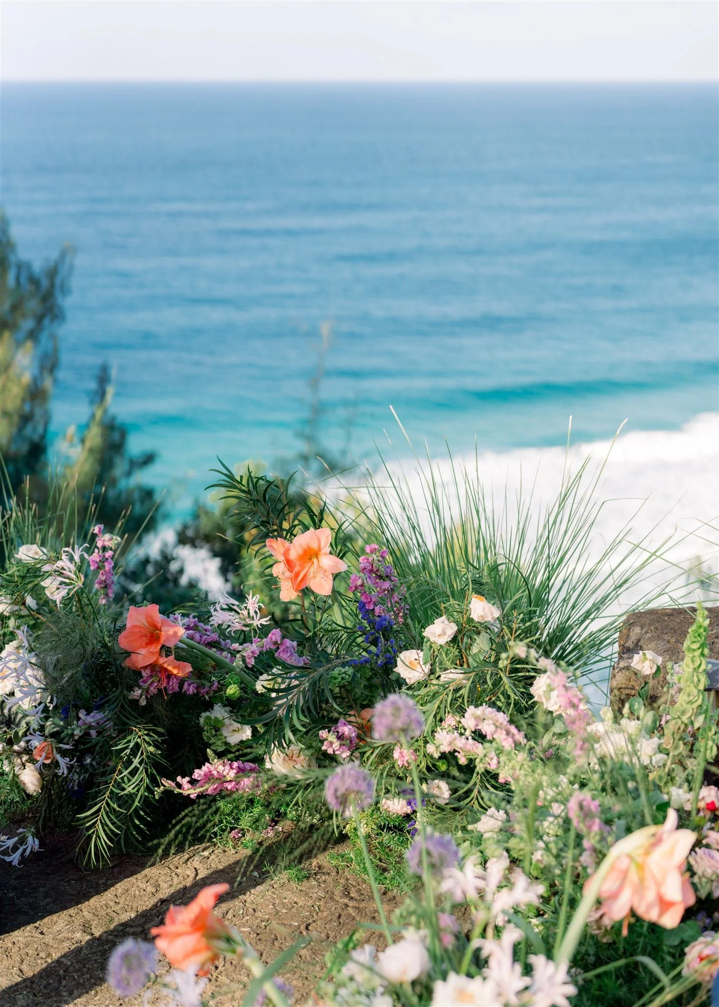 floral ceremony installation Kauai, Hawaii