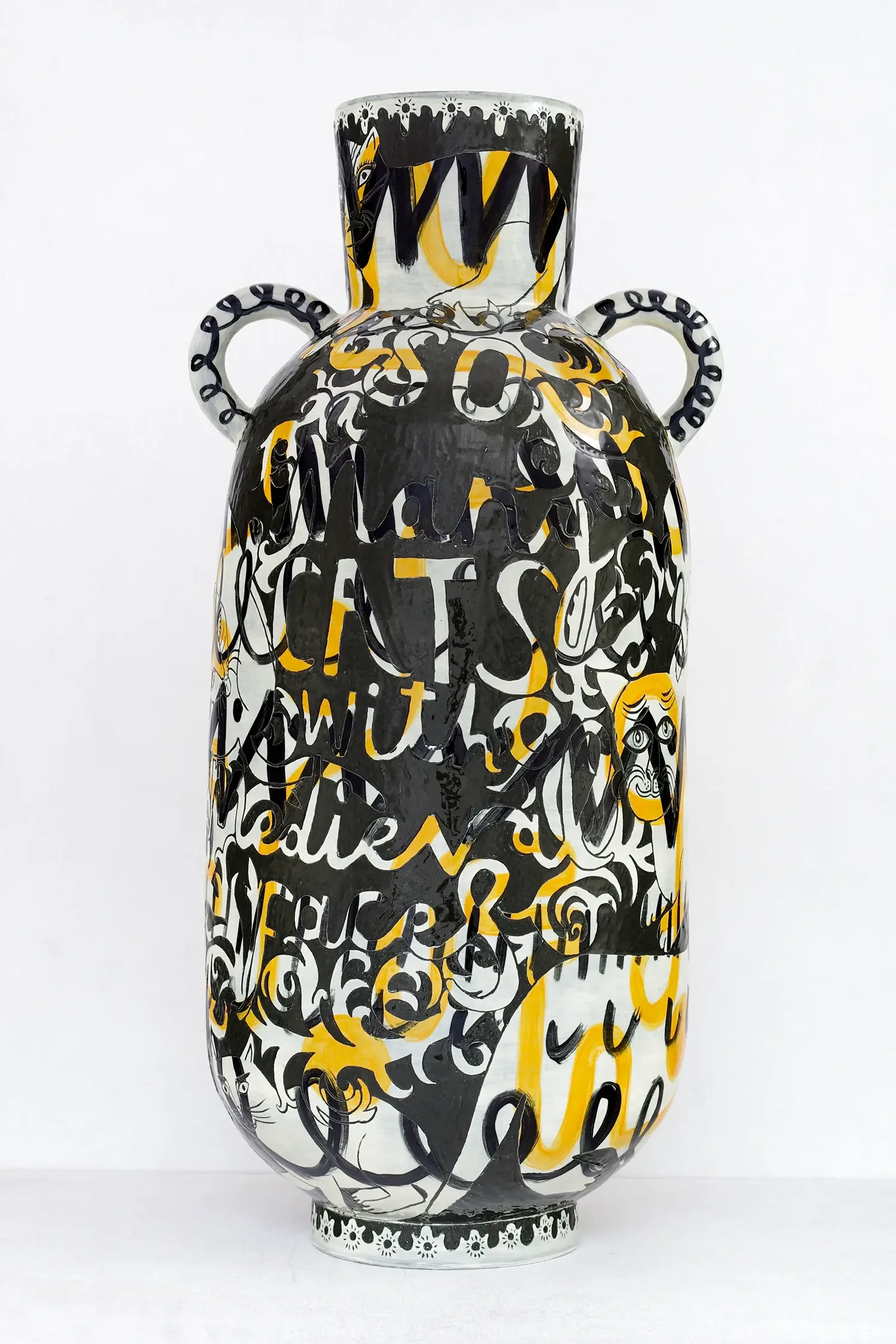 So Many Cats with Medieval Faces 2024 (56cm x 24cm)