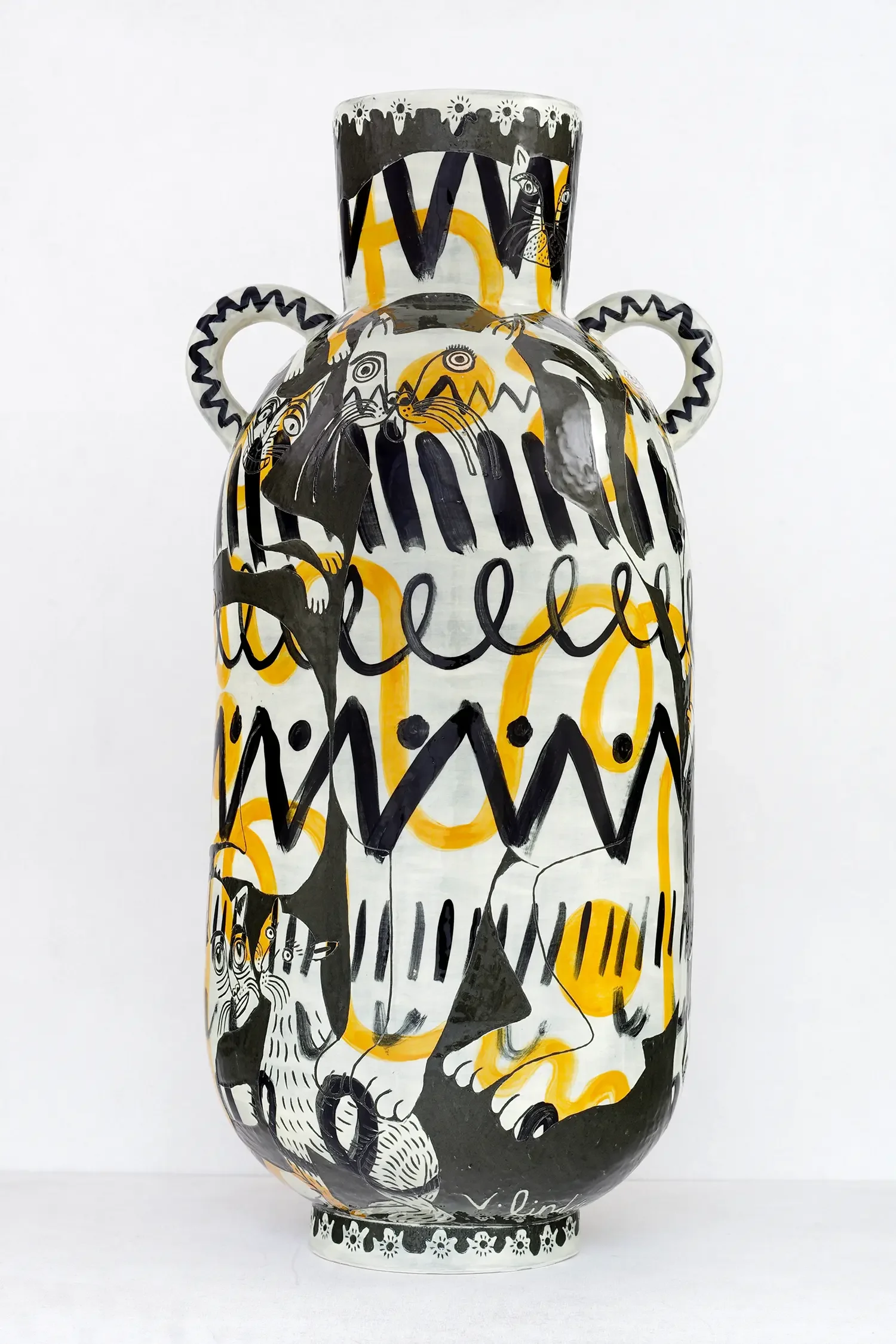 So Many Cats with Medieval Faces 2024 (56cm x 24cm)