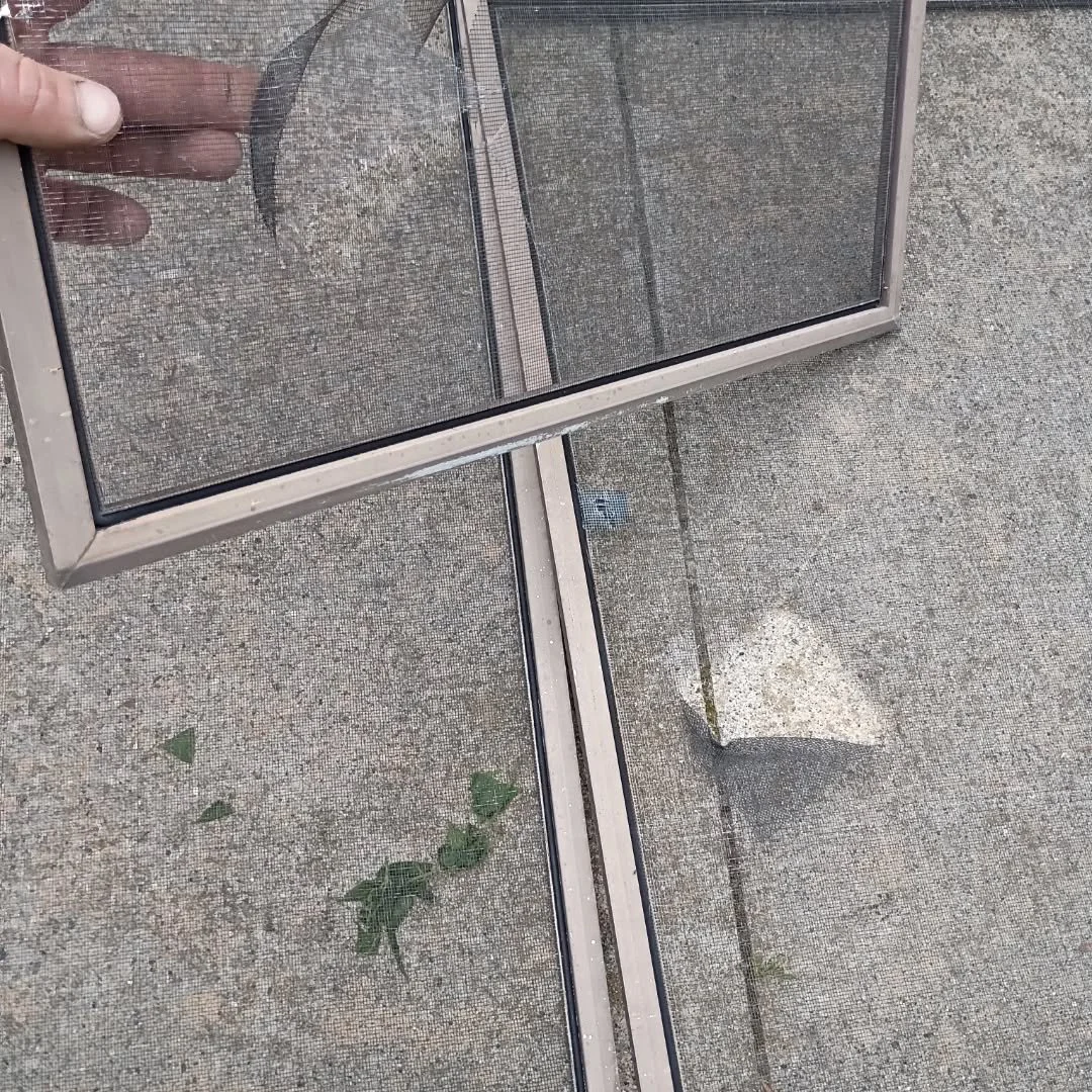 Ripped screens..... No problem we will fix them on the spot!