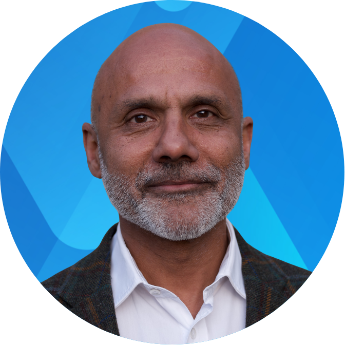 Headshot of Dr. Devinder Chauhan. He is an Australian retina specialist, researcher, and the founder and CEO of Macuject.