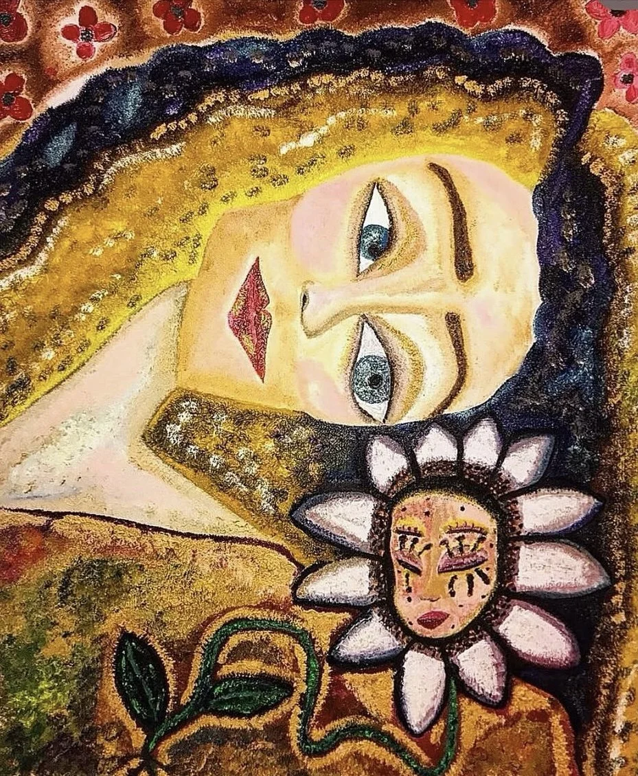 "La mère à l'enfant".