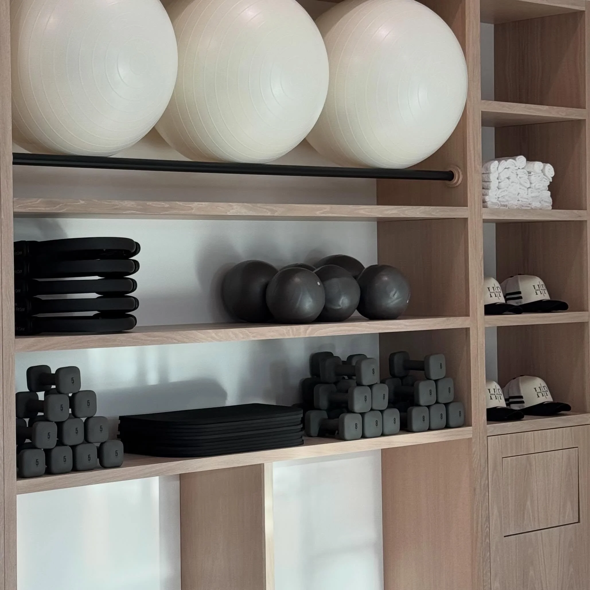 The equipment shelf of our dreams✨