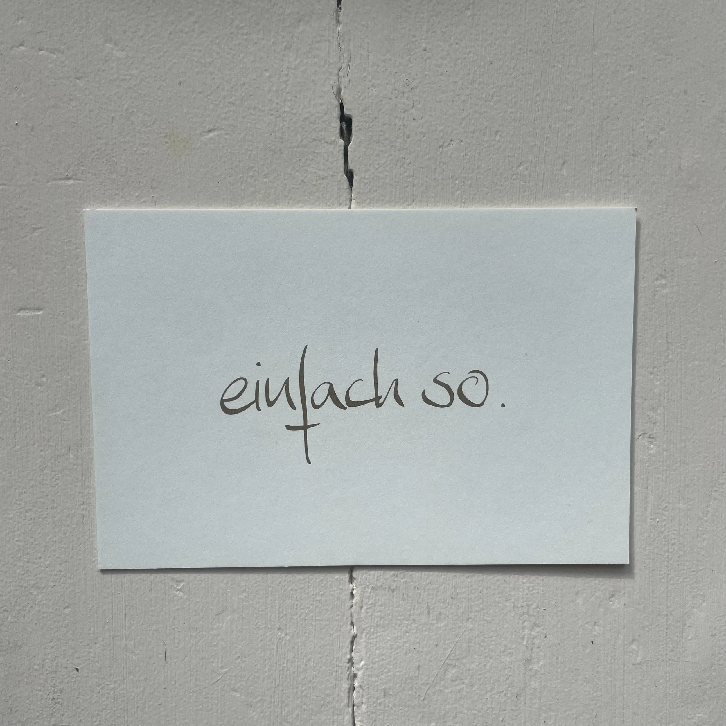 POSTKARTE | einfach so.