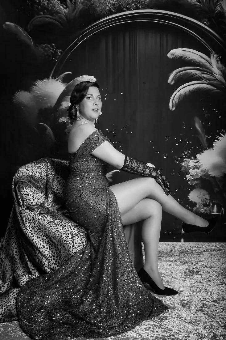 Portrait Noir & Blanc, Old Hollywood