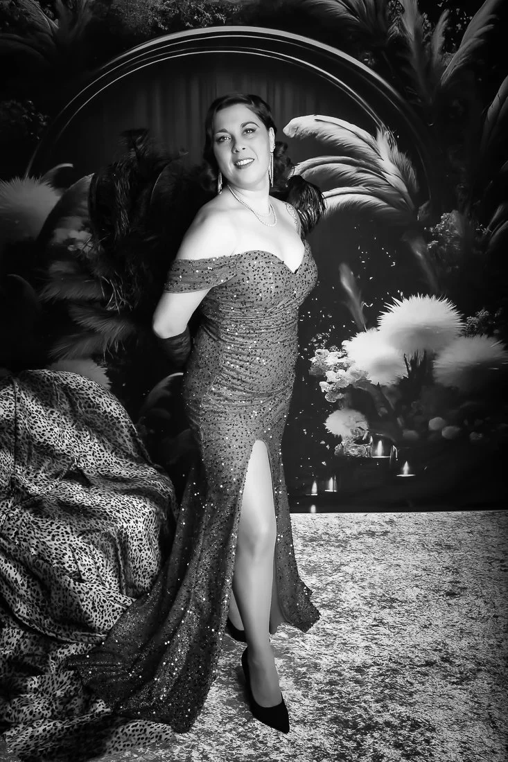 Portrait Old Hollywood Noir&Blanc