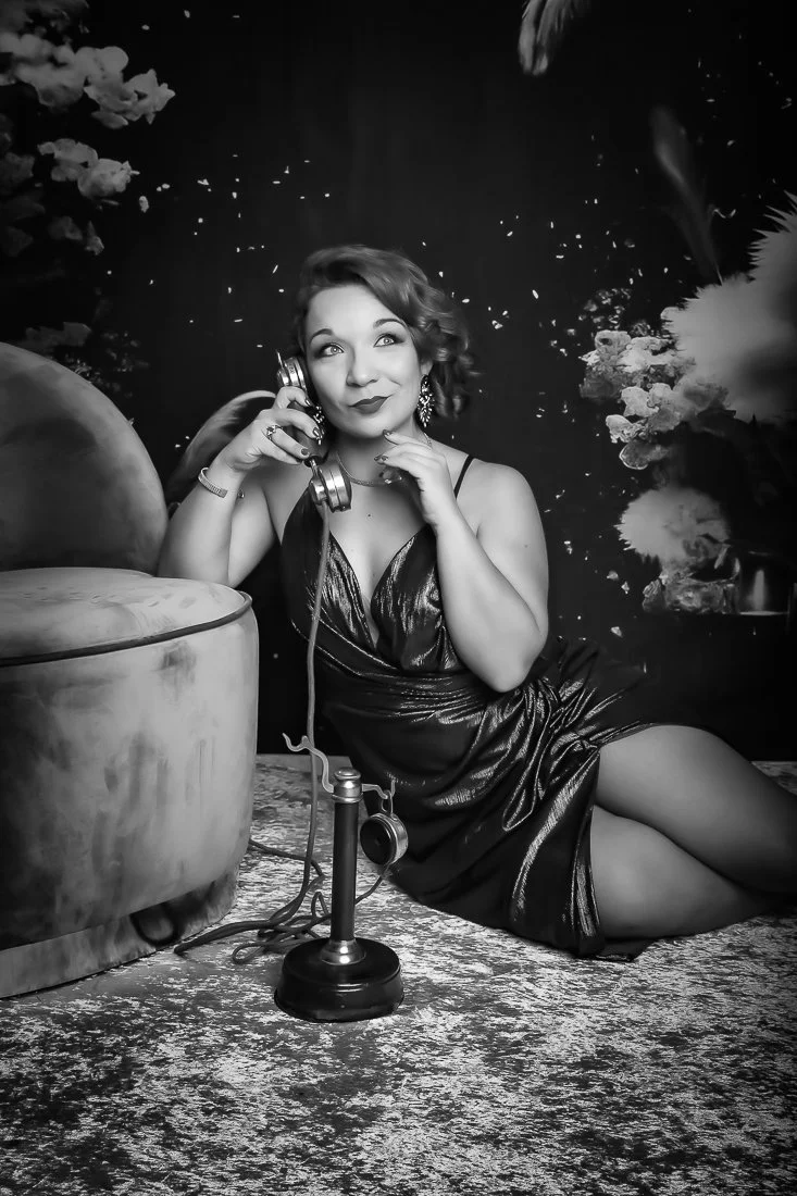 Portrait Noir & Blanc, Old Hollywood