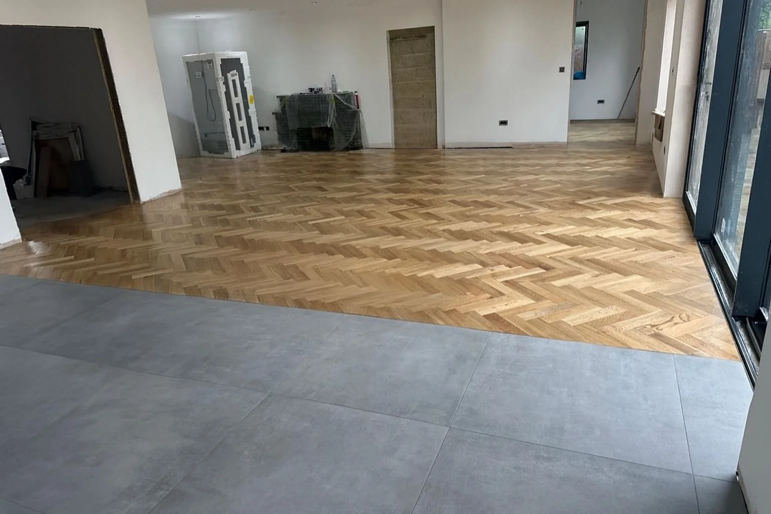Home renovation, new flooring by DA Build in London, Surrey and Greater London.