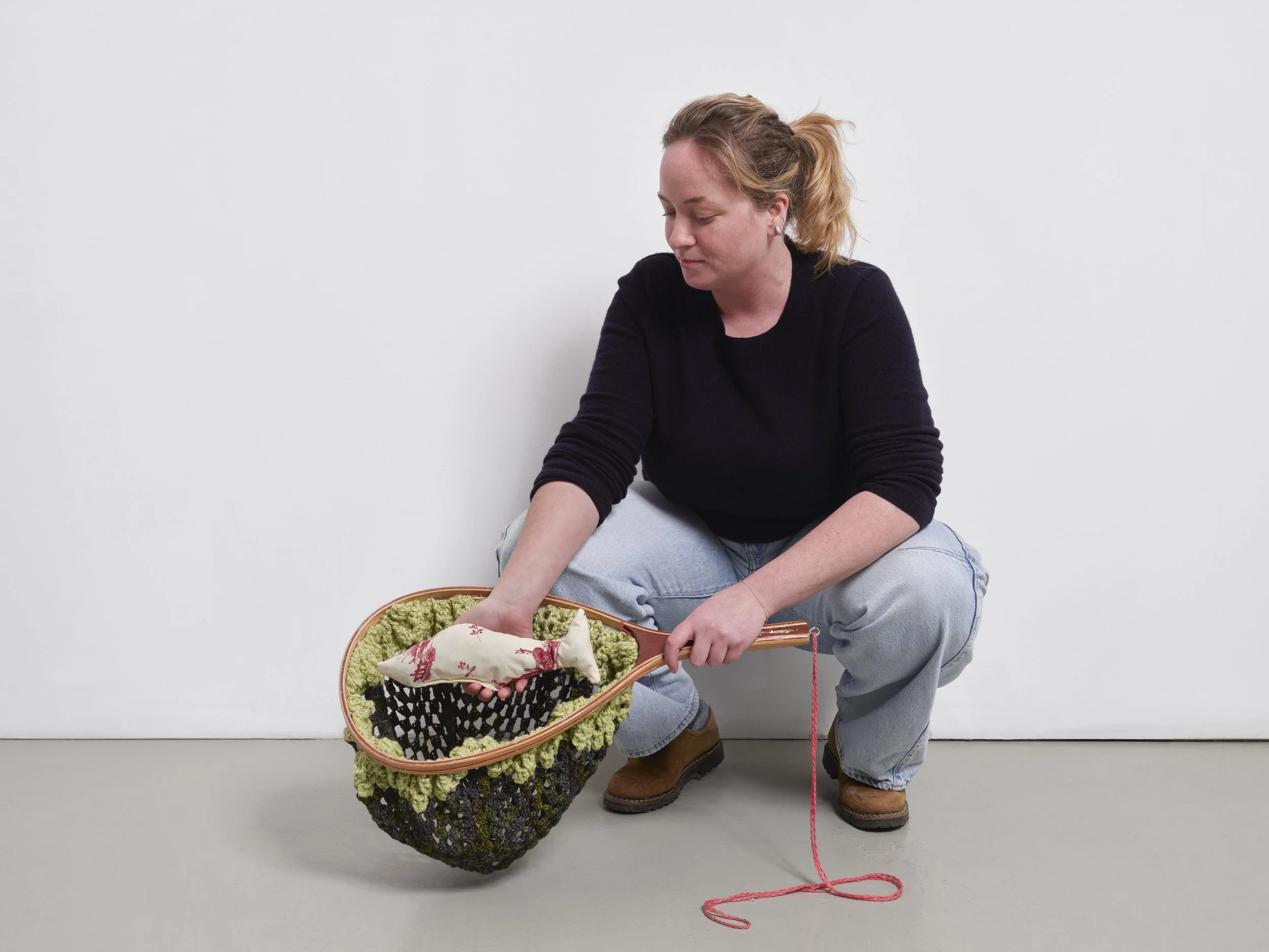 Net No. 1 with fish, 2026