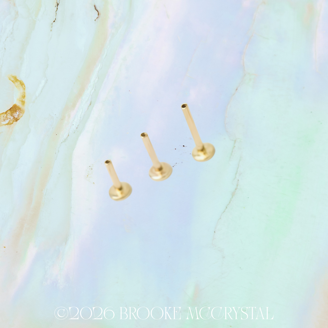 14k Gold Bar Upgrade 5mm