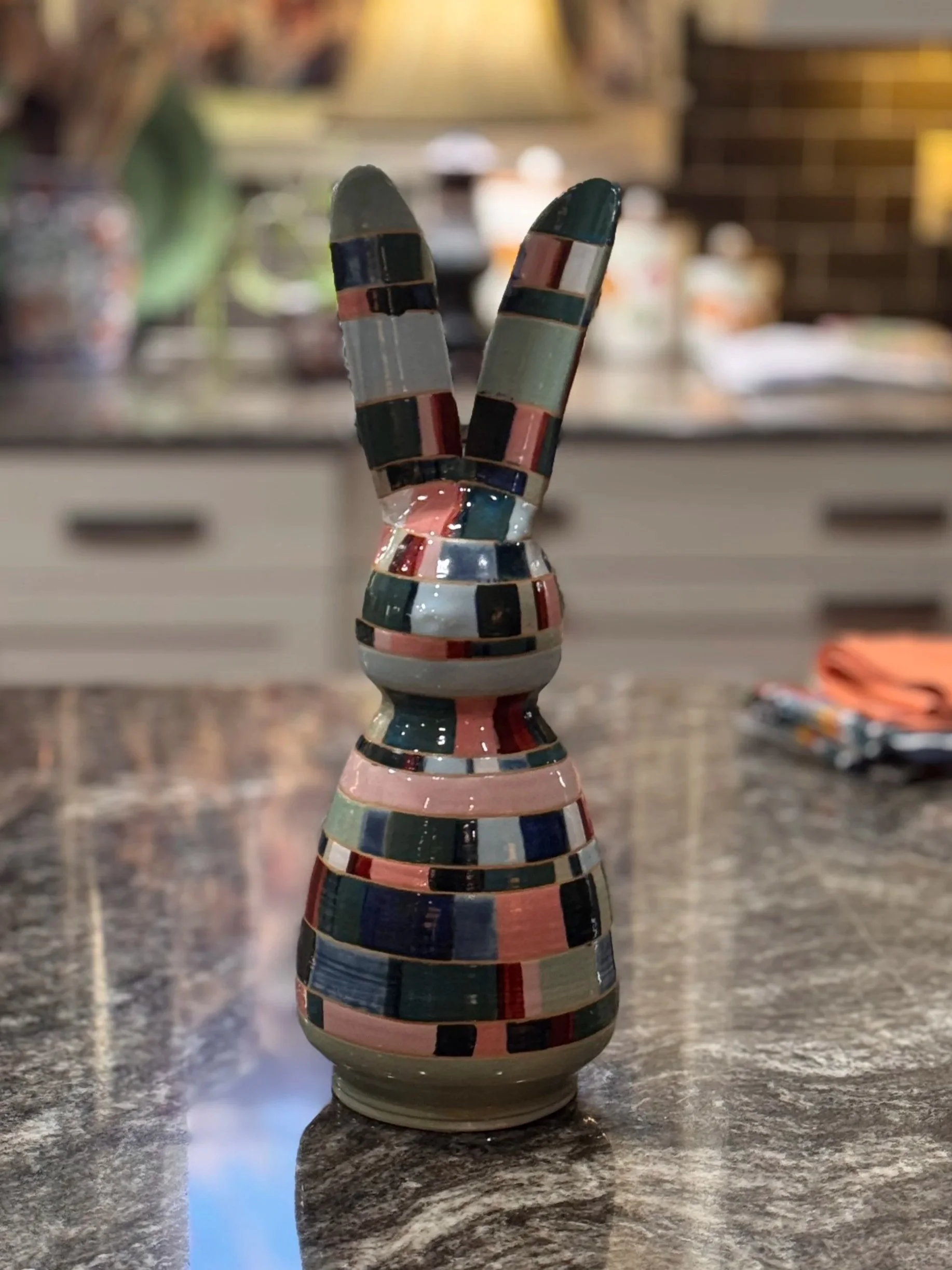 Custom Color Block Bunny