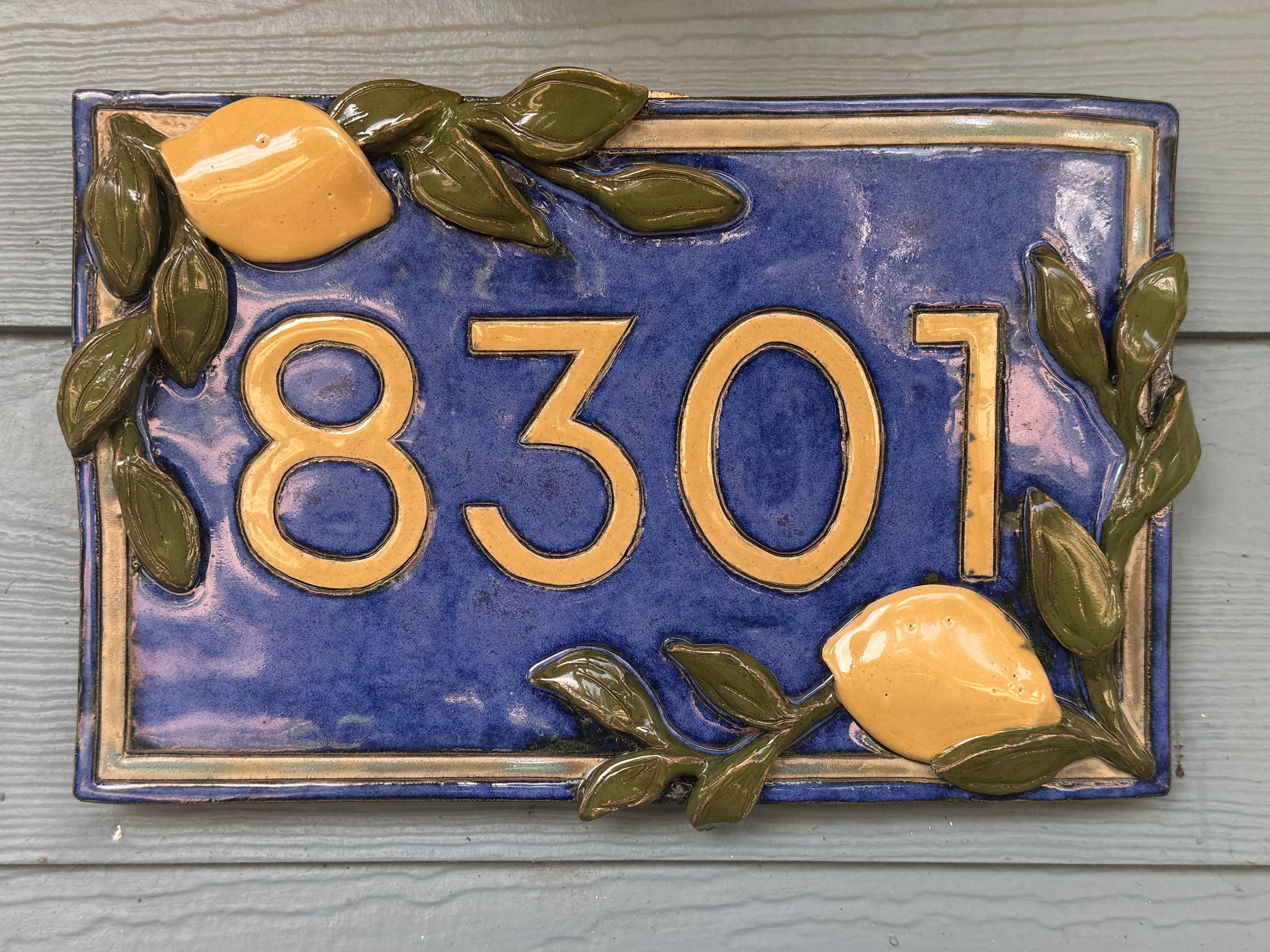 Custom Address Plaque