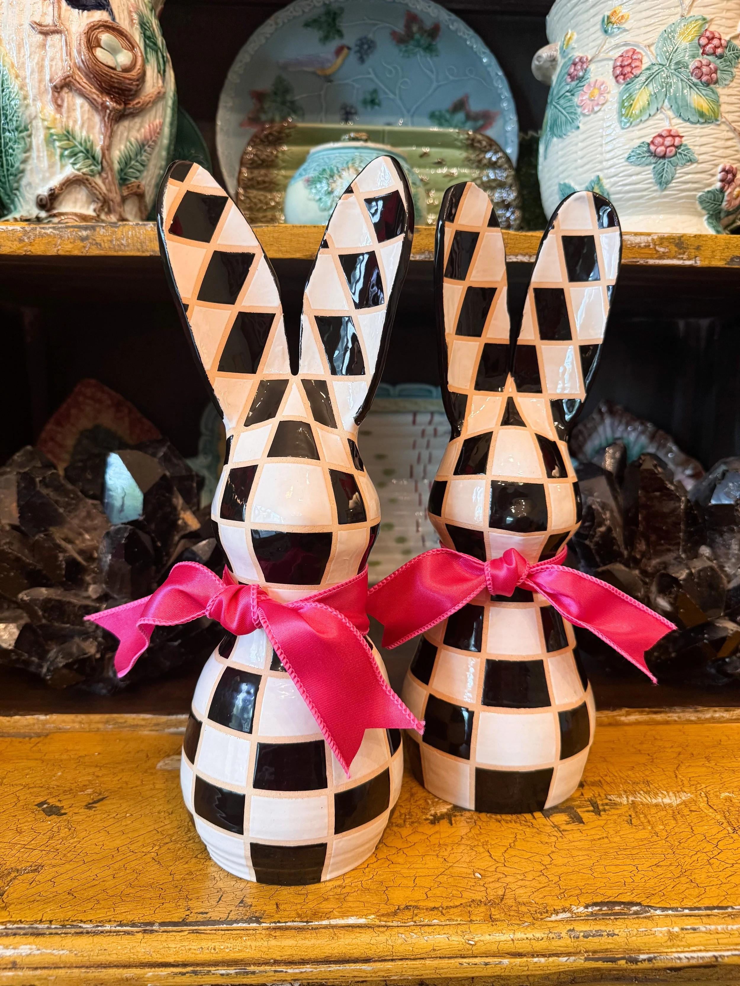 Custom Checkered Bunnies