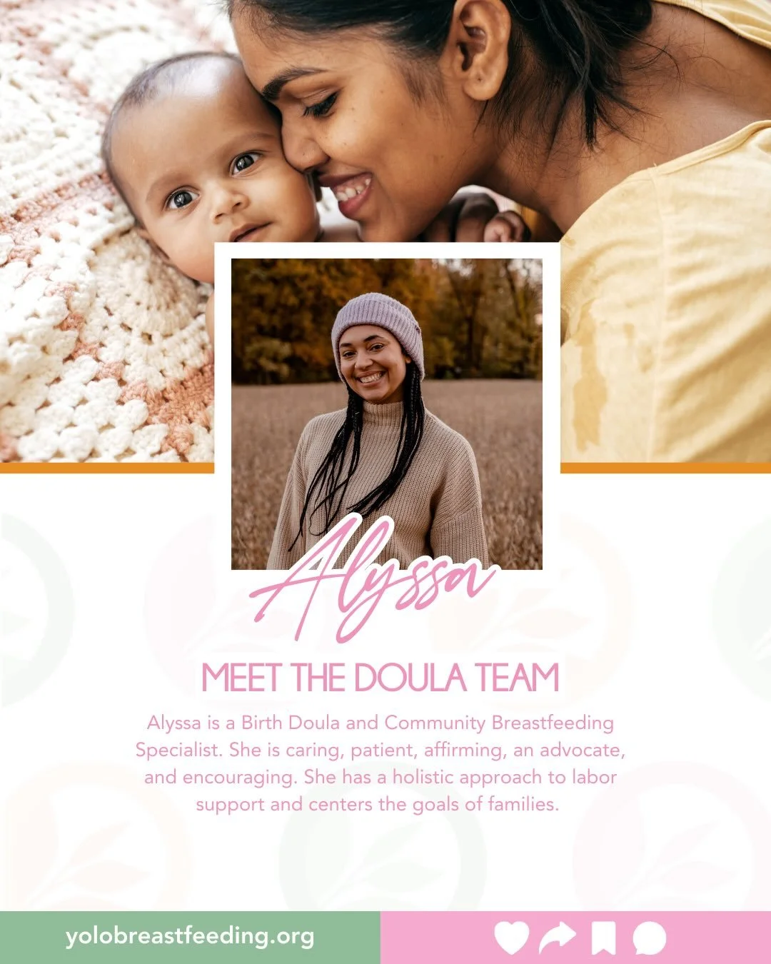 After working on having a team for a while, I feel like we have a good groove. Meet the team. They can gather the way I work 😂😂

They are both great doulas and bring their own unique skillsets to the table.

As you can see rebrand is on the way😉💃