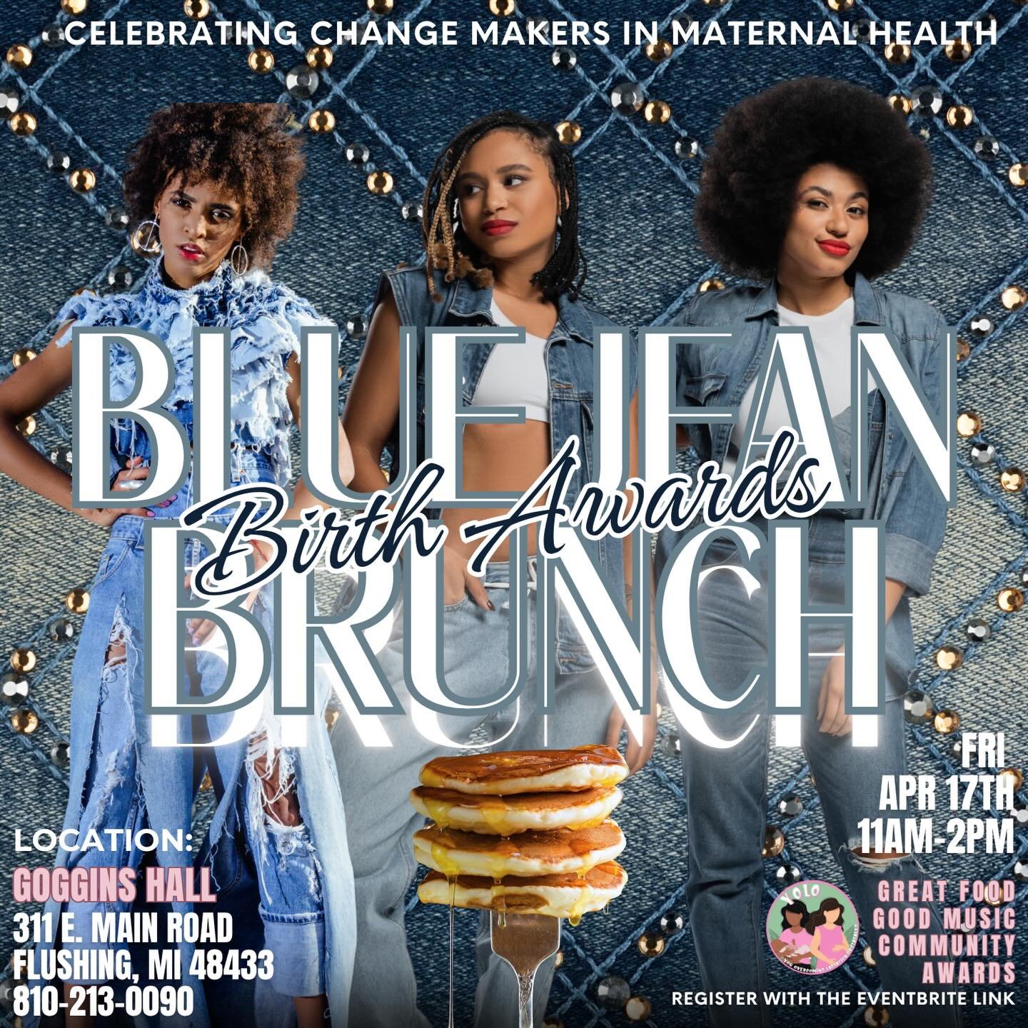 Let&rsquo;s celebrate the change makers in maternal health. Join us for the &ldquo;Blue Jean Birth Awards&rdquo;. The event is FREE. but feel free to bring donations to support the work that YOLO Breastfeeding is doing😊

We would love for everyone t