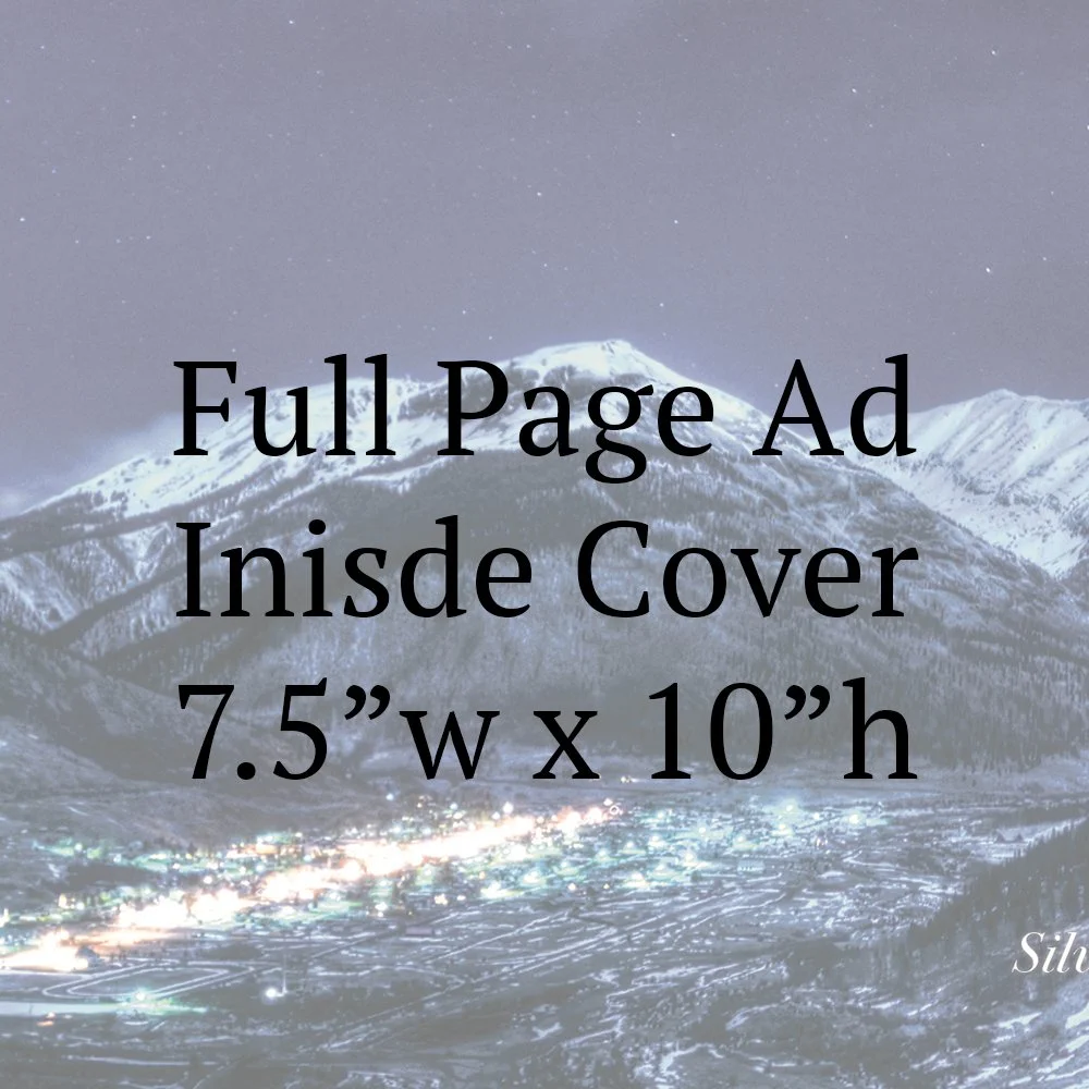 Full Page Ad - Inside Front Cover Winter