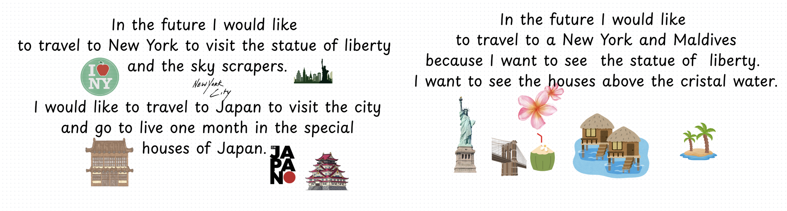 Writing in the future tense. By J and V (11 years old) 