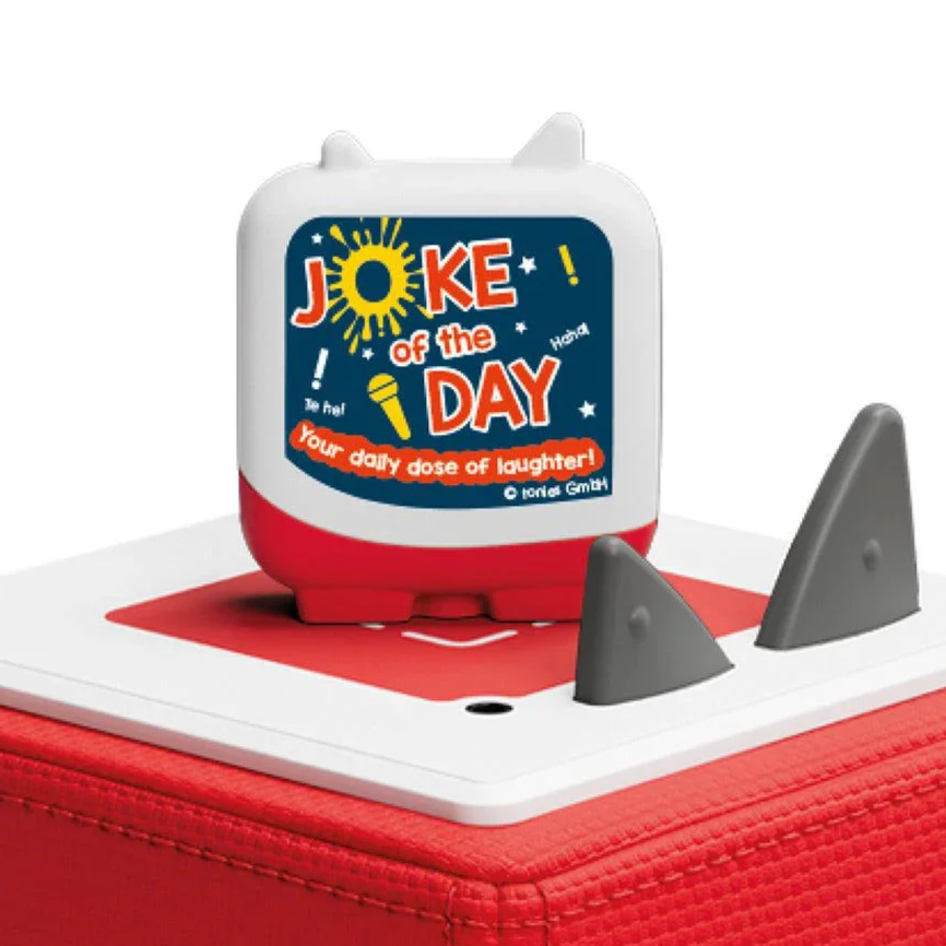 The 'Joke of the Day' Clever Tonie and Tonie Box audio platform. 