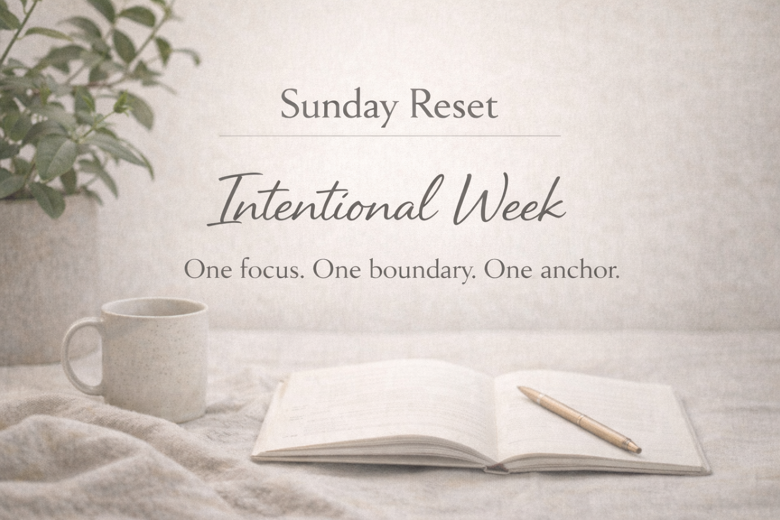 Intentional Week